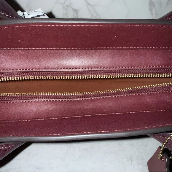 Coach Empire Carryall Bag 34 Merlot NWT - Picture 6 of 8